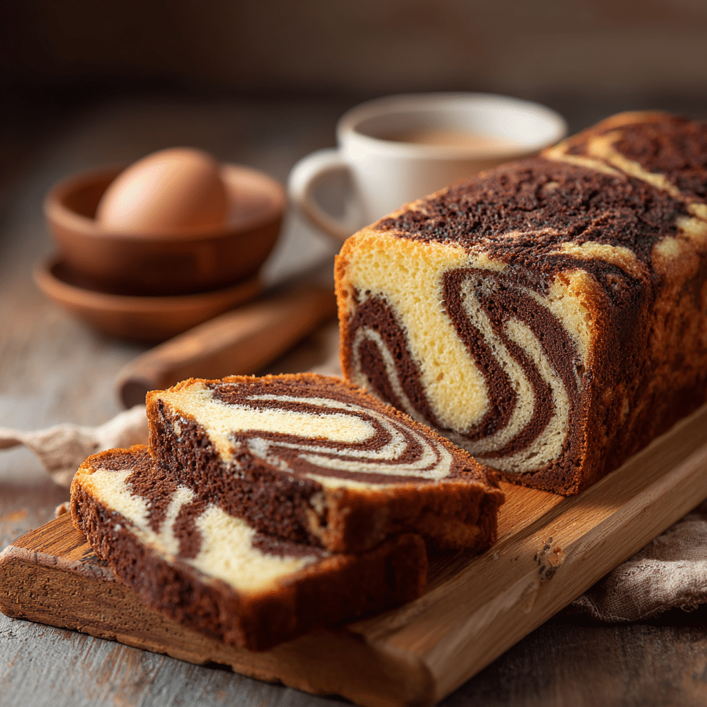 Marble Cake Recipe - Recipe Image