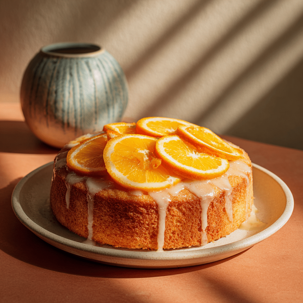 Orange Cake Recipe - Recipe Image
