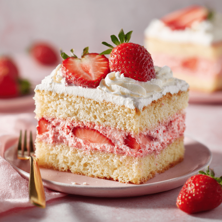Strawberry Cake Recipe