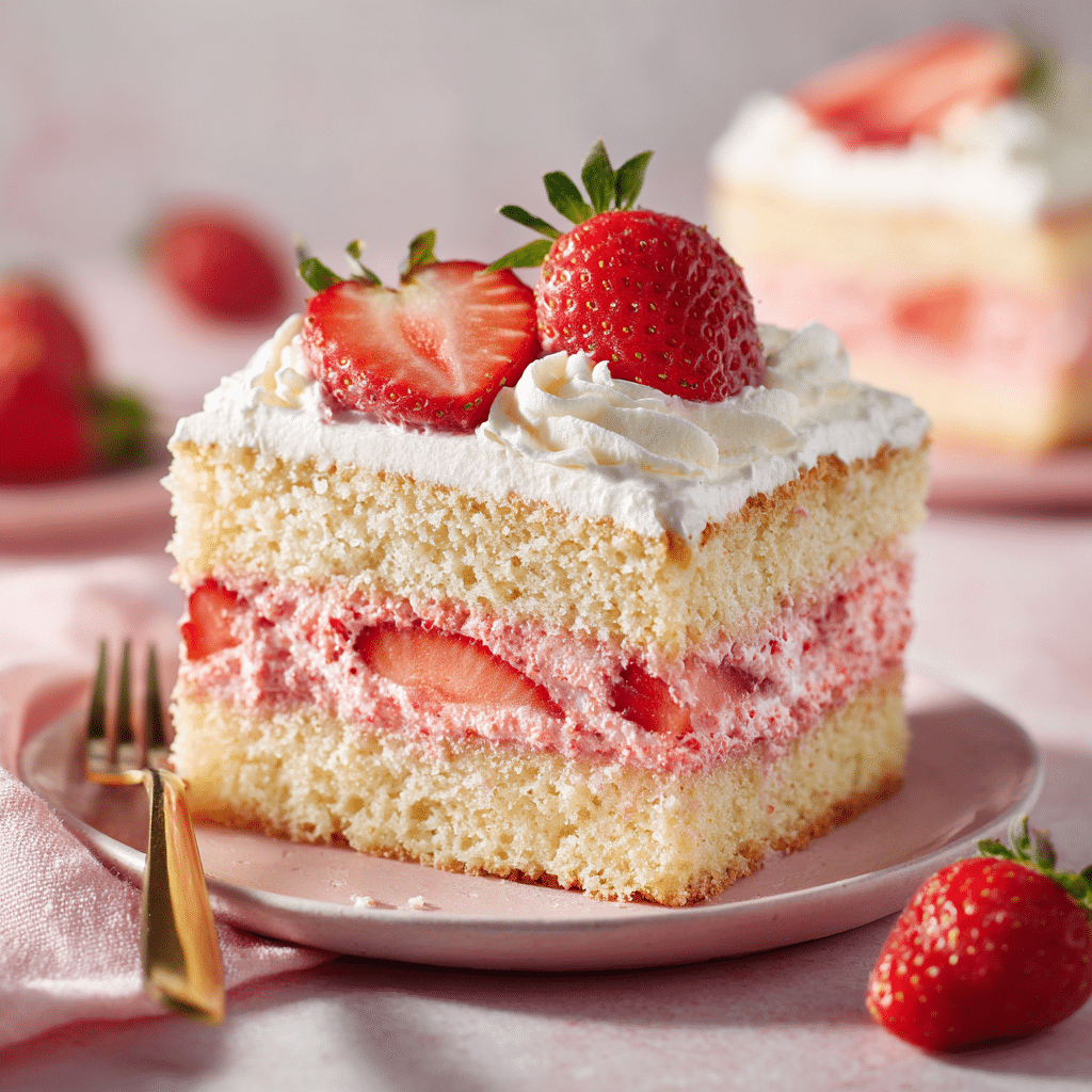 Strawberry Cake Recipe