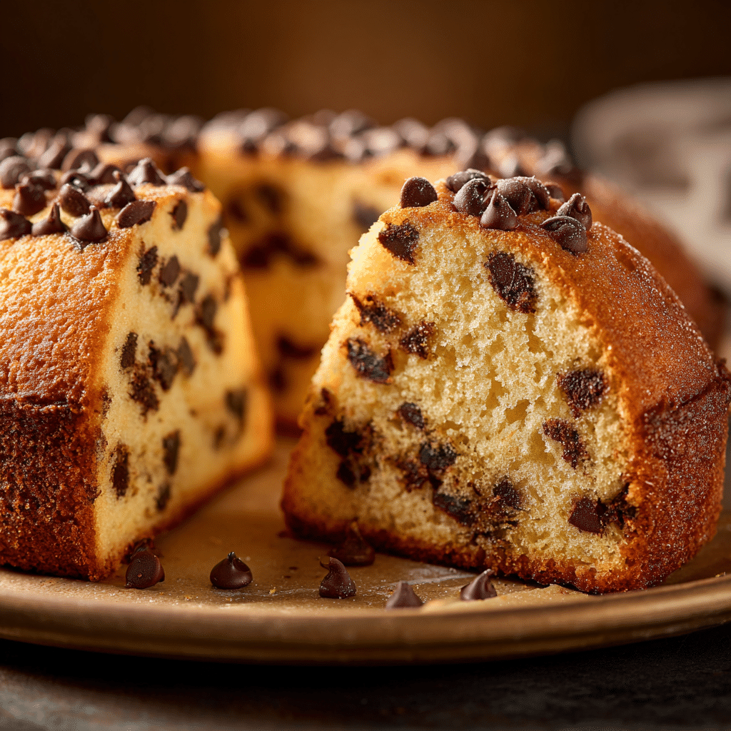 Chocolate Chip Cake Recipe - Recipe Image