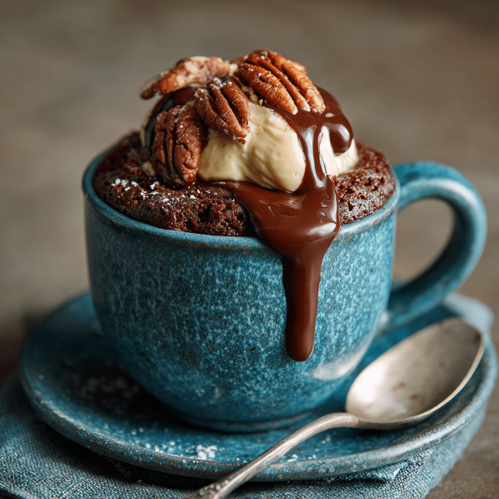 Chocolate Mug Cake Recipe - Recipe Image