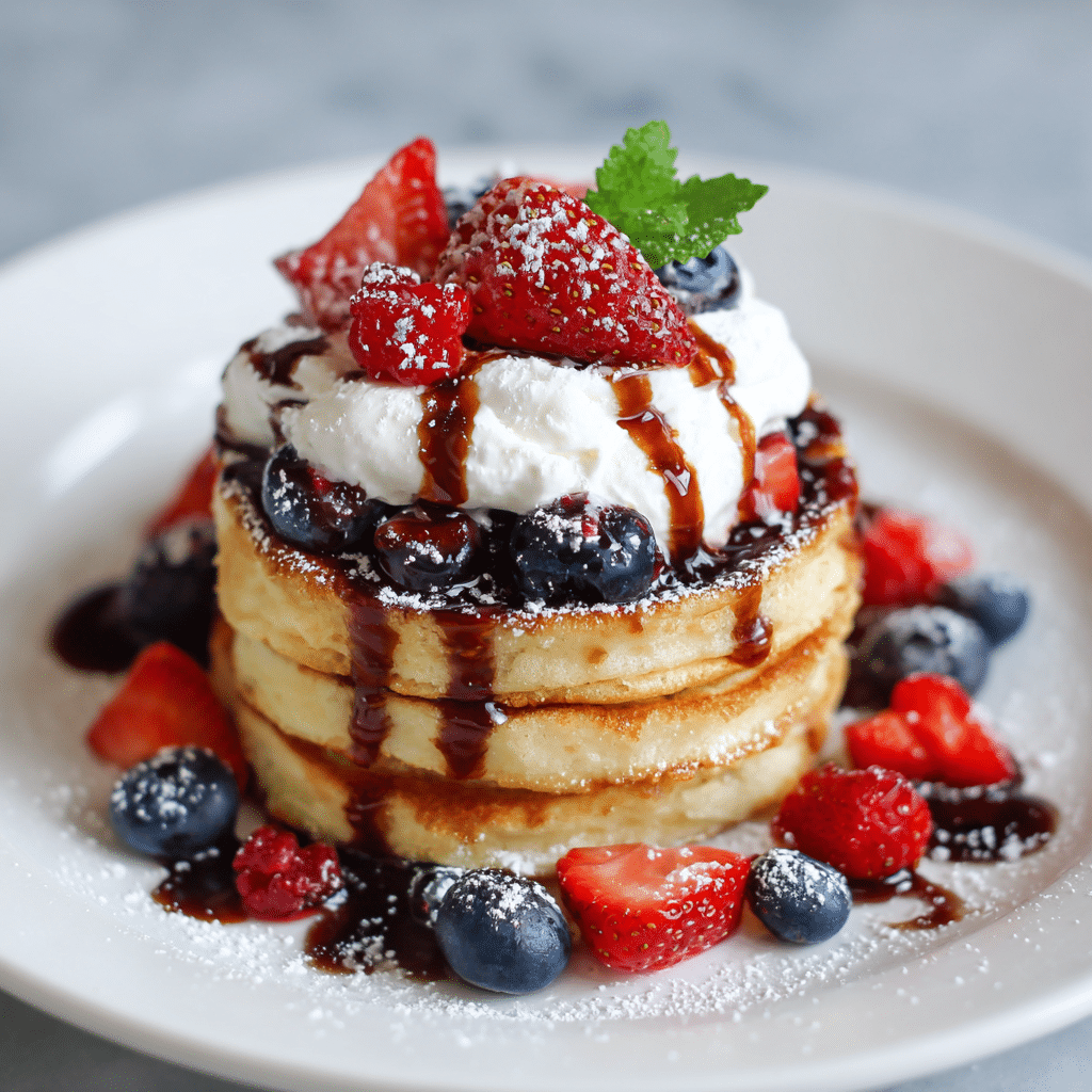 Mini Pancake Stacks Recipe - Recipe Image