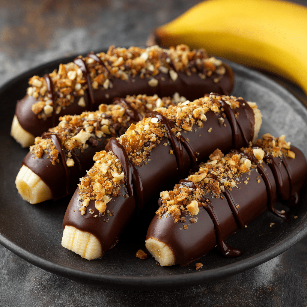 Chocolate Dipped Bananas Recipe