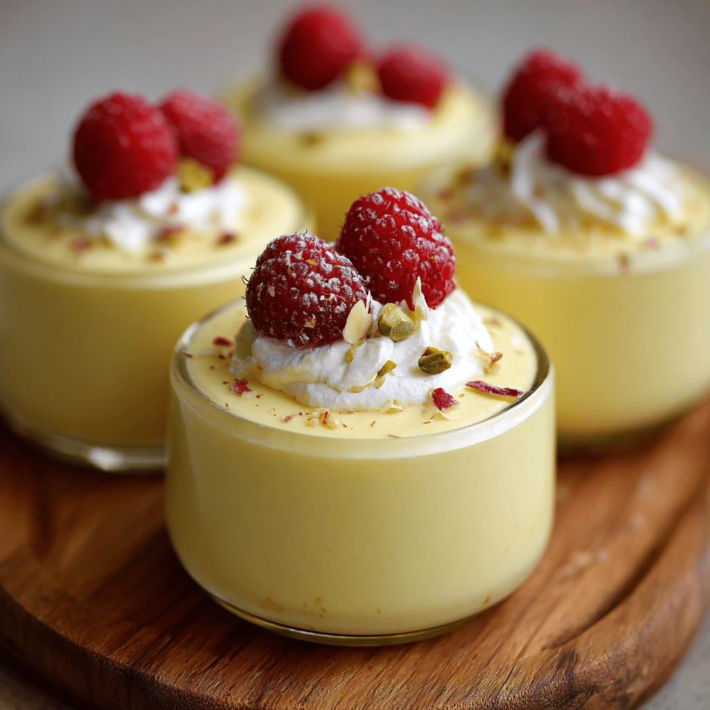 Vanilla Pudding Cups Recipe