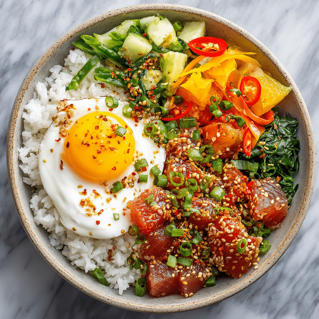 Spicy Tuna Rice Bowls Recipe - Recipe Image