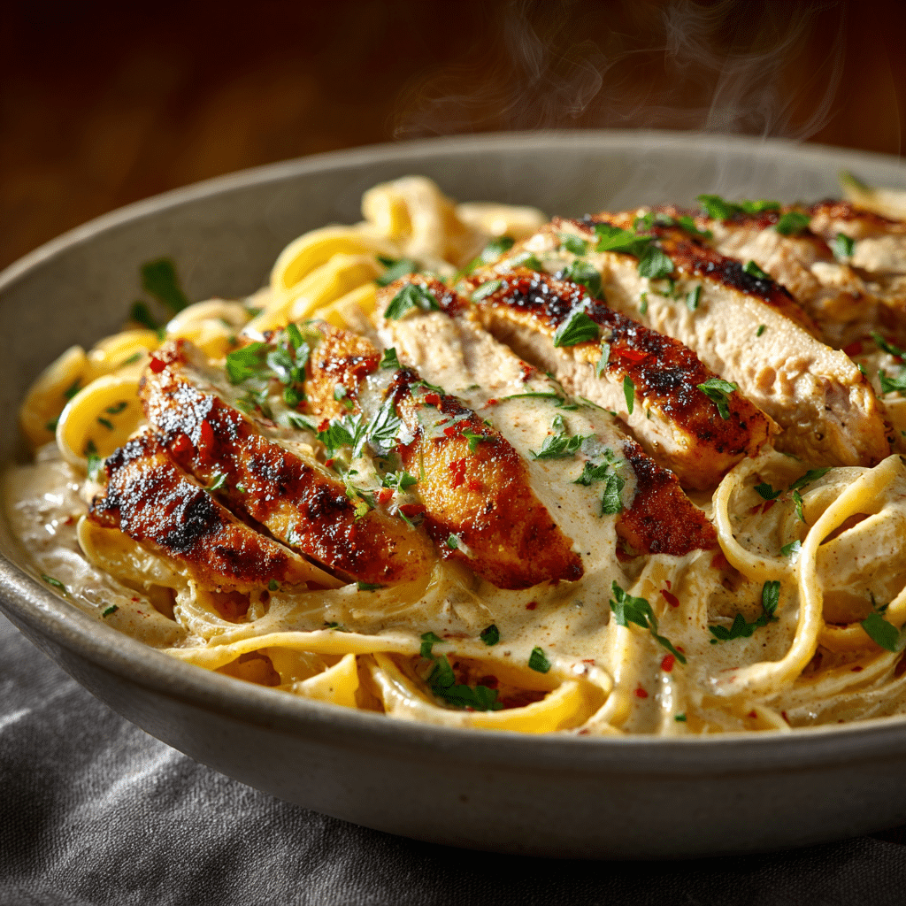 Creamy Cajun Chicken Pasta