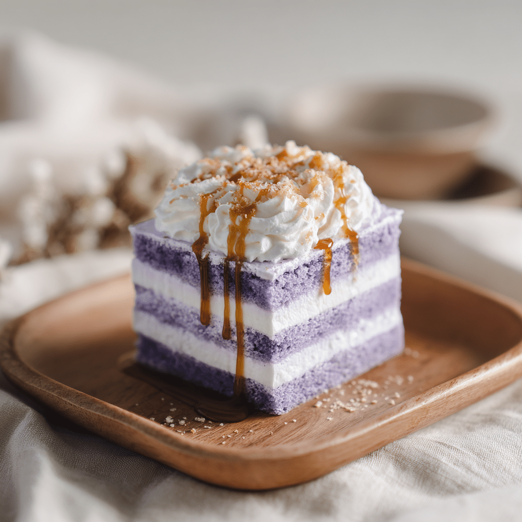 Ube Coconut Tres Leches Cake Recipe