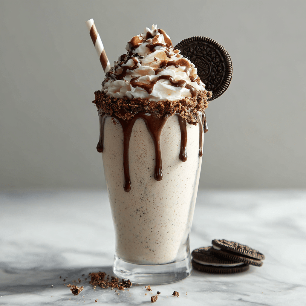 Oreo Milkshake Deluxe Recipe