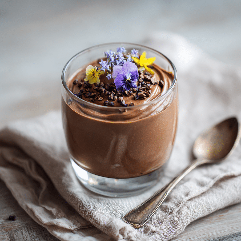 Vegan Chocolate Avocado Mousse Recipe