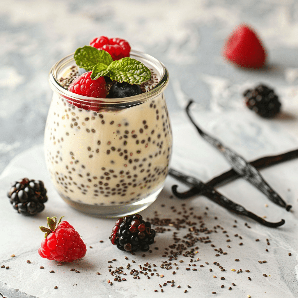 Vanilla Chia Pudding Recipe - Recipe Image