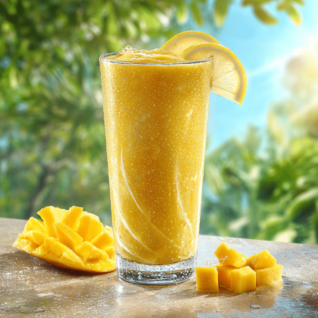 Mango Lemon Smoothie Recipe