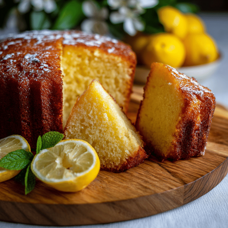 Lemon Yogurt Cake Recipe