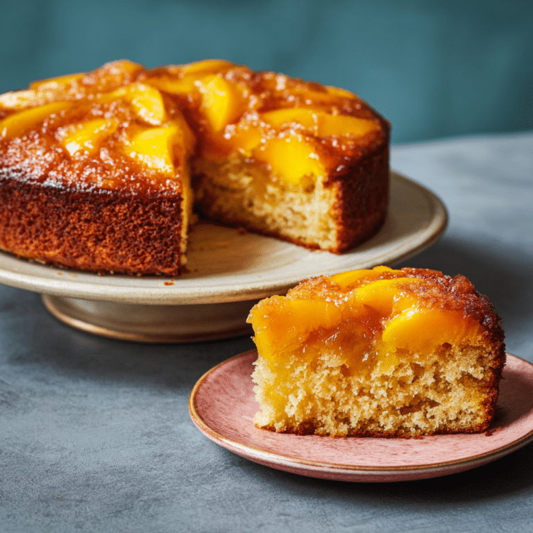 Peach Cake Recipe
