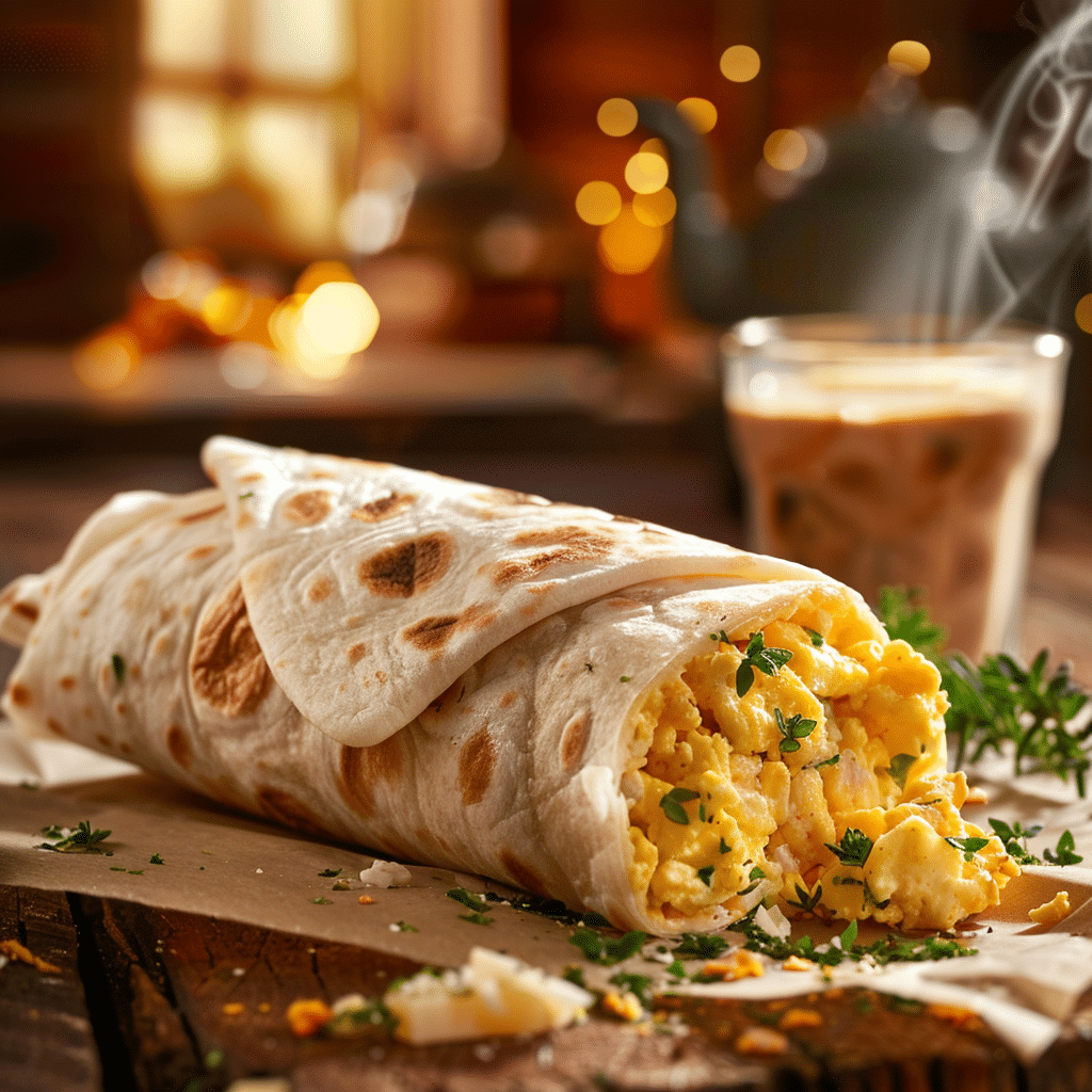 Egg Breakfast Wrap Recipe