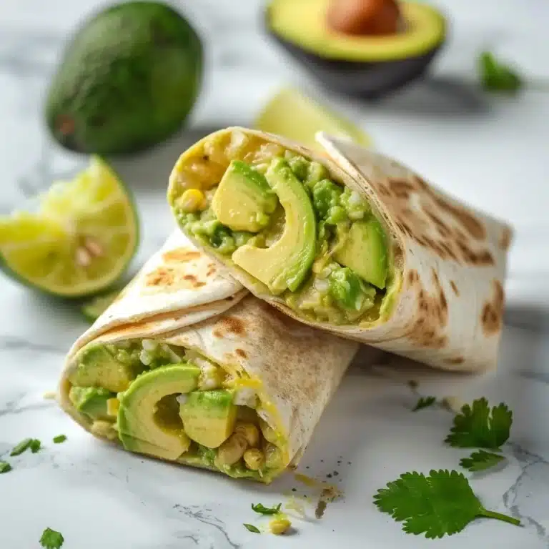 Avocado Cheese Wrap Recipe