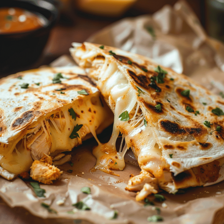 Cheesy Chicken Quesadilla Pockets Recipe