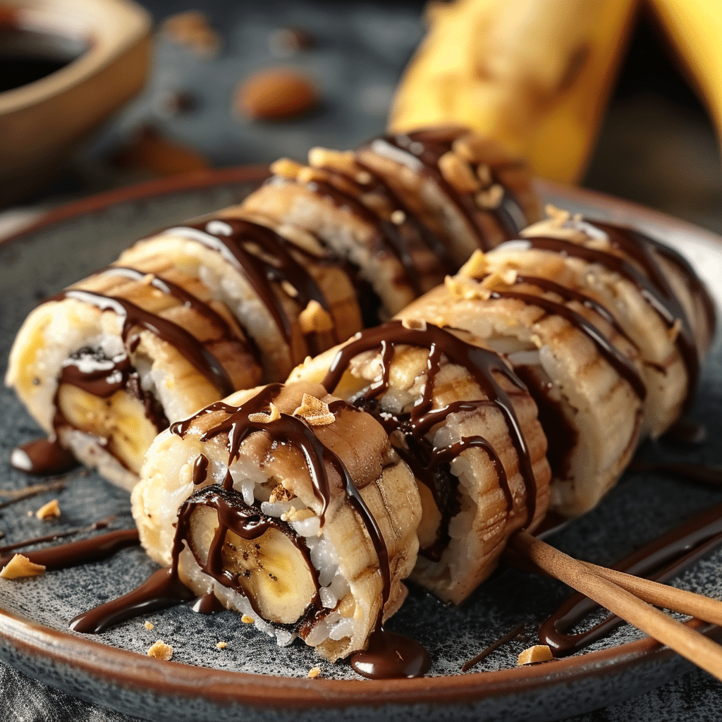 Nutella Banana Sushi Recipe