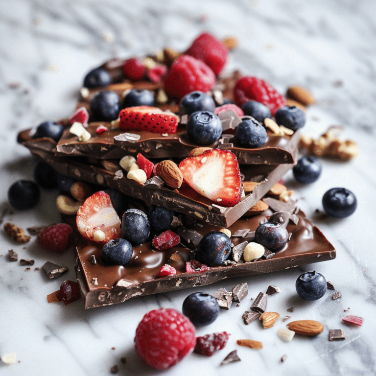 Yogurt Chocolate Bark Recipe