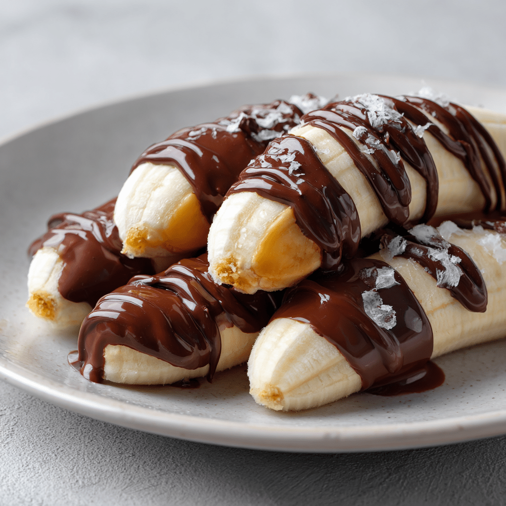 Chocolate Dipped Bananas Recipe - Recipe Image
