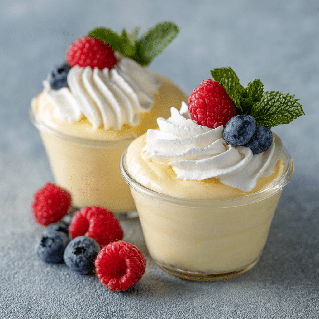 Vanilla Pudding Cups Recipe - Recipe Image