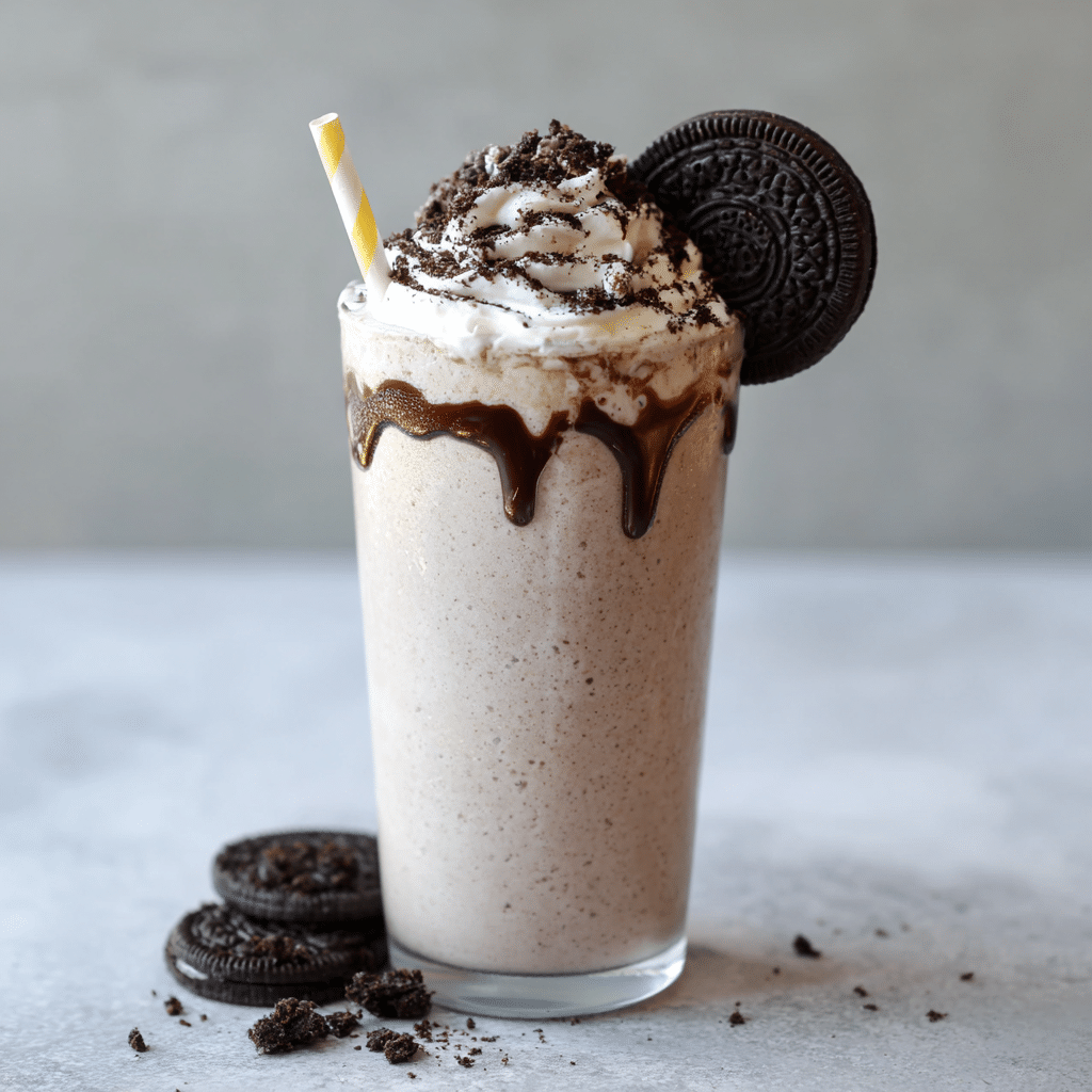 Oreo Milkshake Recipe - Recipe Image