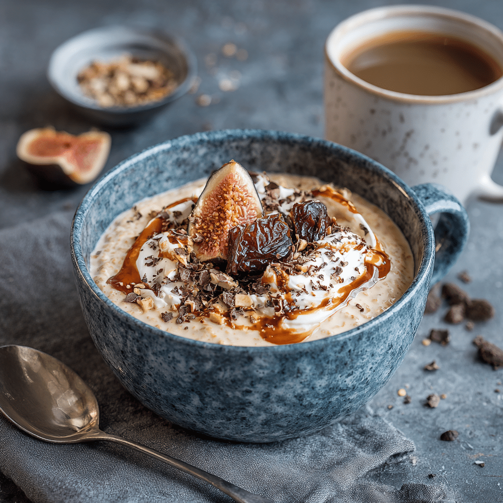 Espresso Date Cream Porridge Recipe