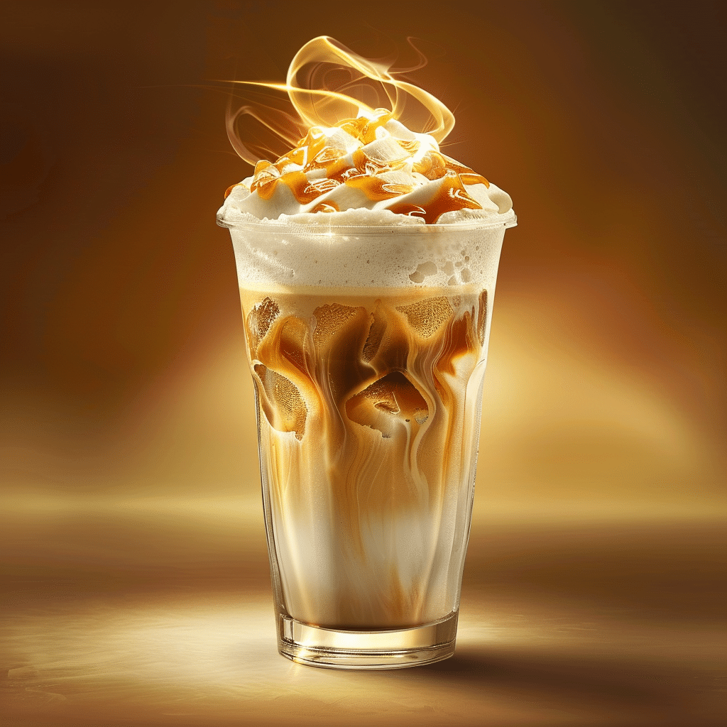 Caramel Iced Coffee Cream Recipe - Recipe Image