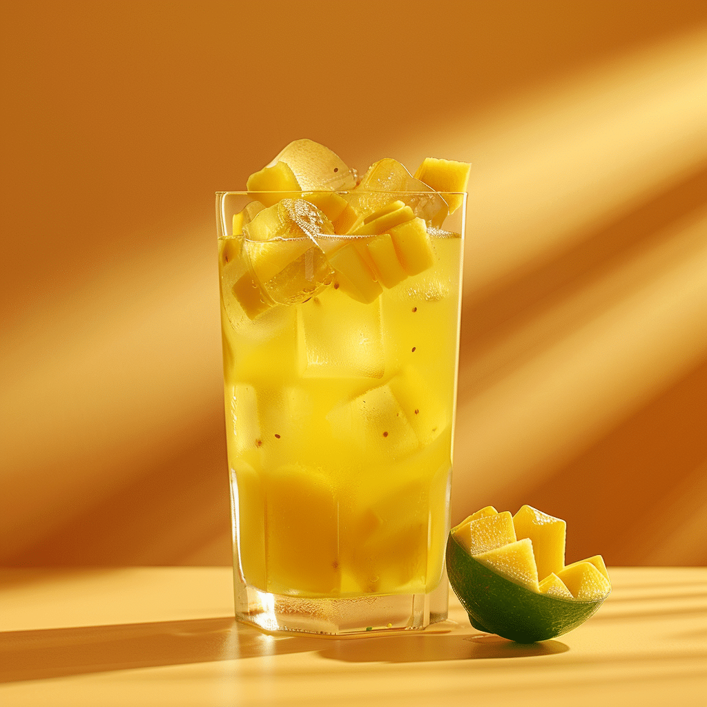 Mango Chili Lime Refresher Recipe - Recipe Image