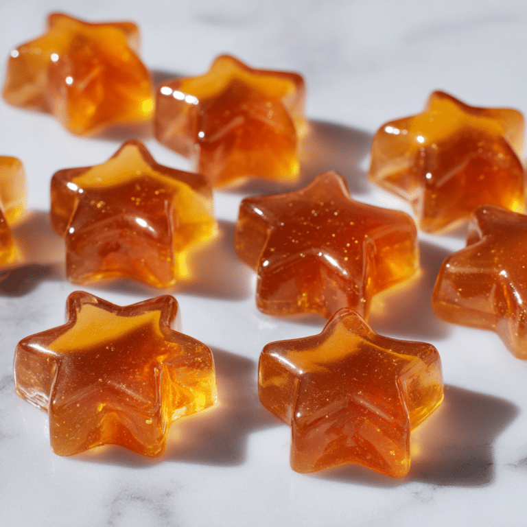 Apple Juice Jelly Stars Recipe
