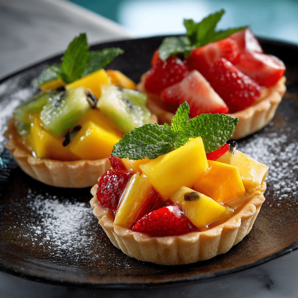 Tropical Fruit Tartlets Recipe