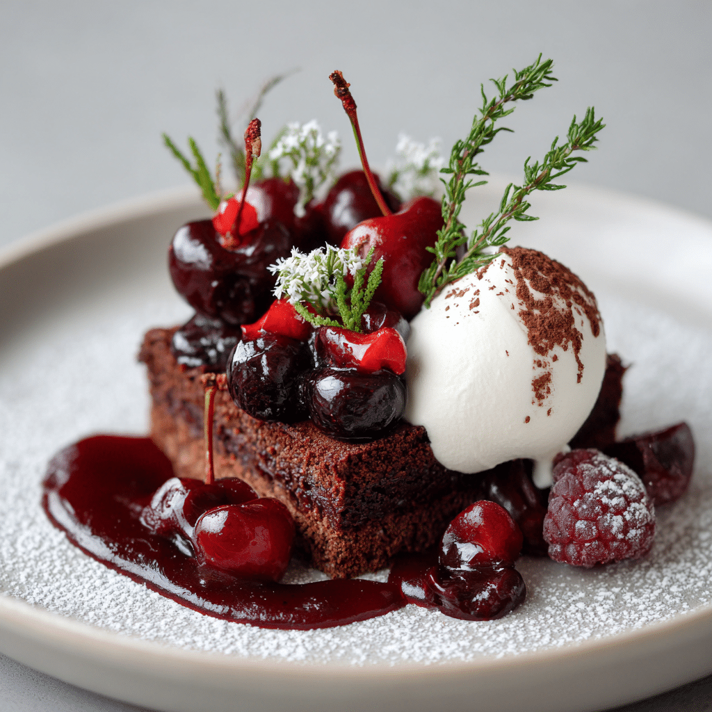Black Forest Deconstructed Plate Recipe