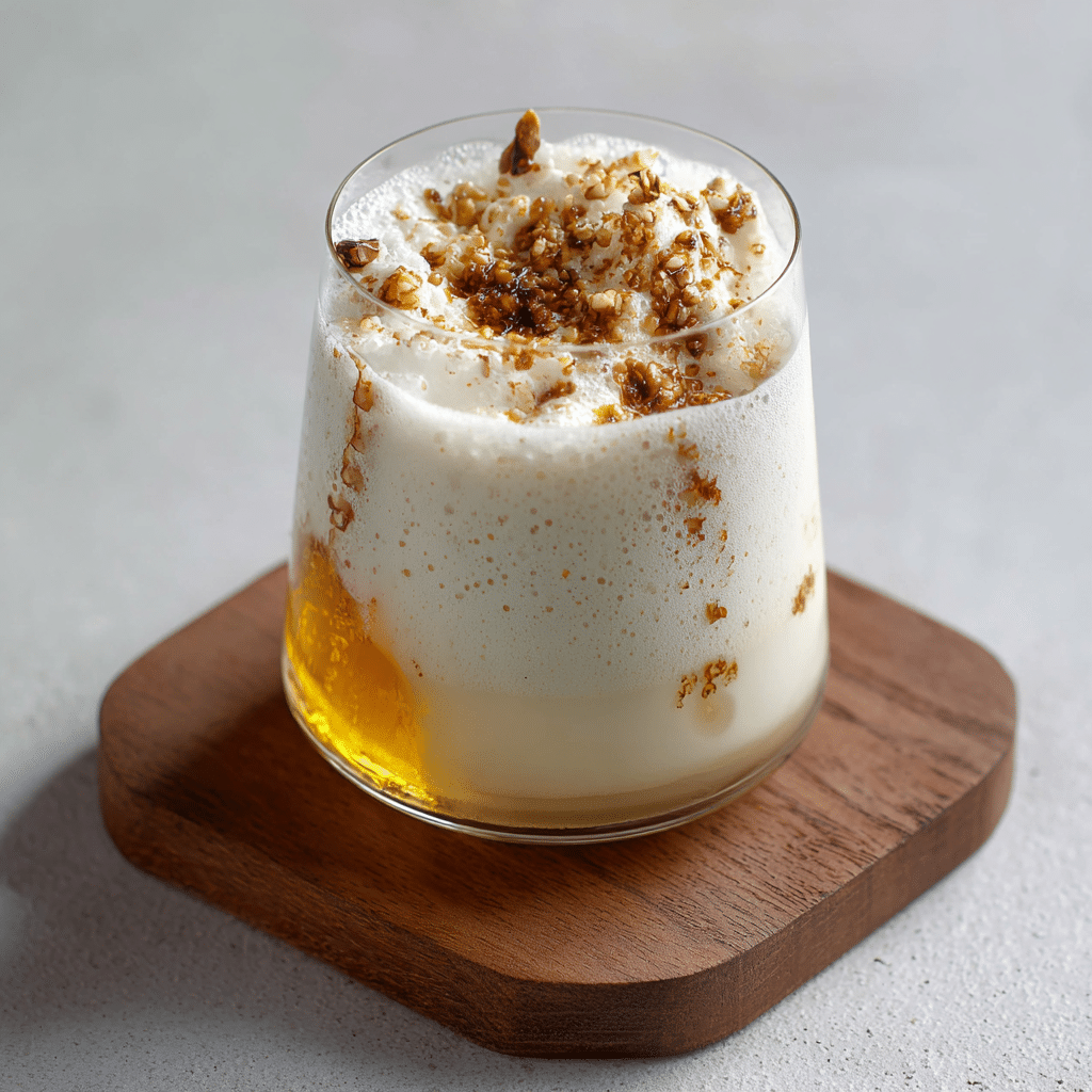 Milk Foam with Vanilla Oil Recipe - Recipe Image