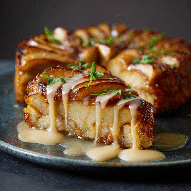 Apple Slice with Calvados Glaze Recipe