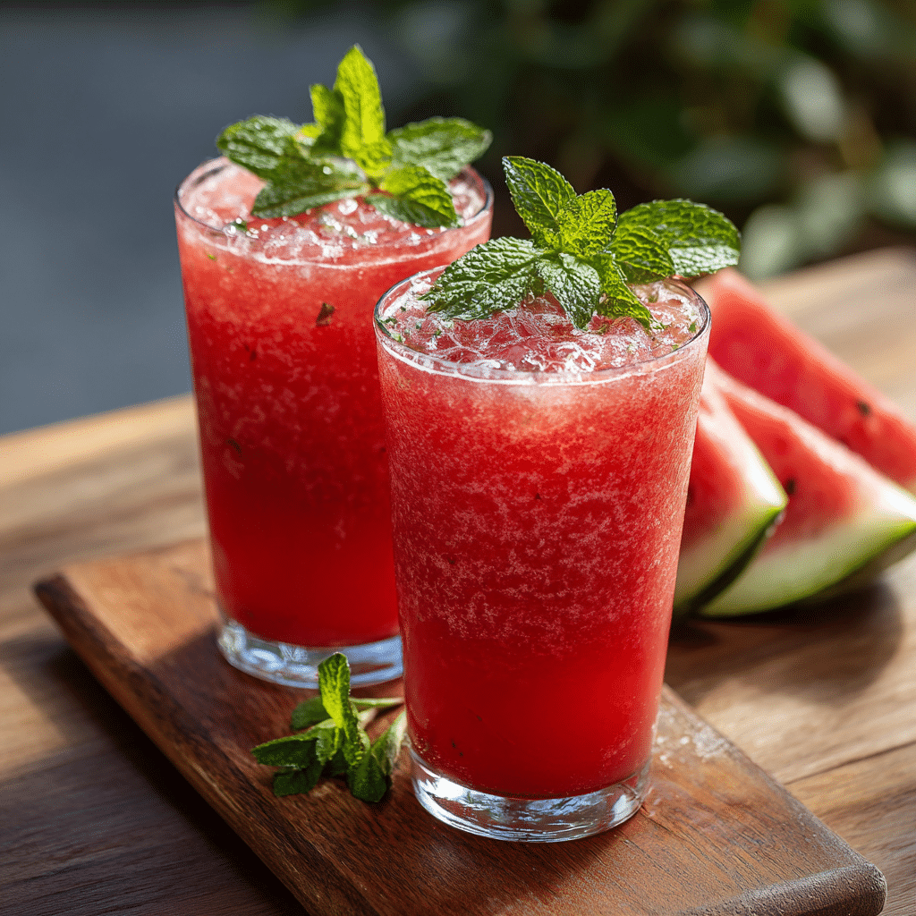 Watermelon Rose Cooler Recipe
