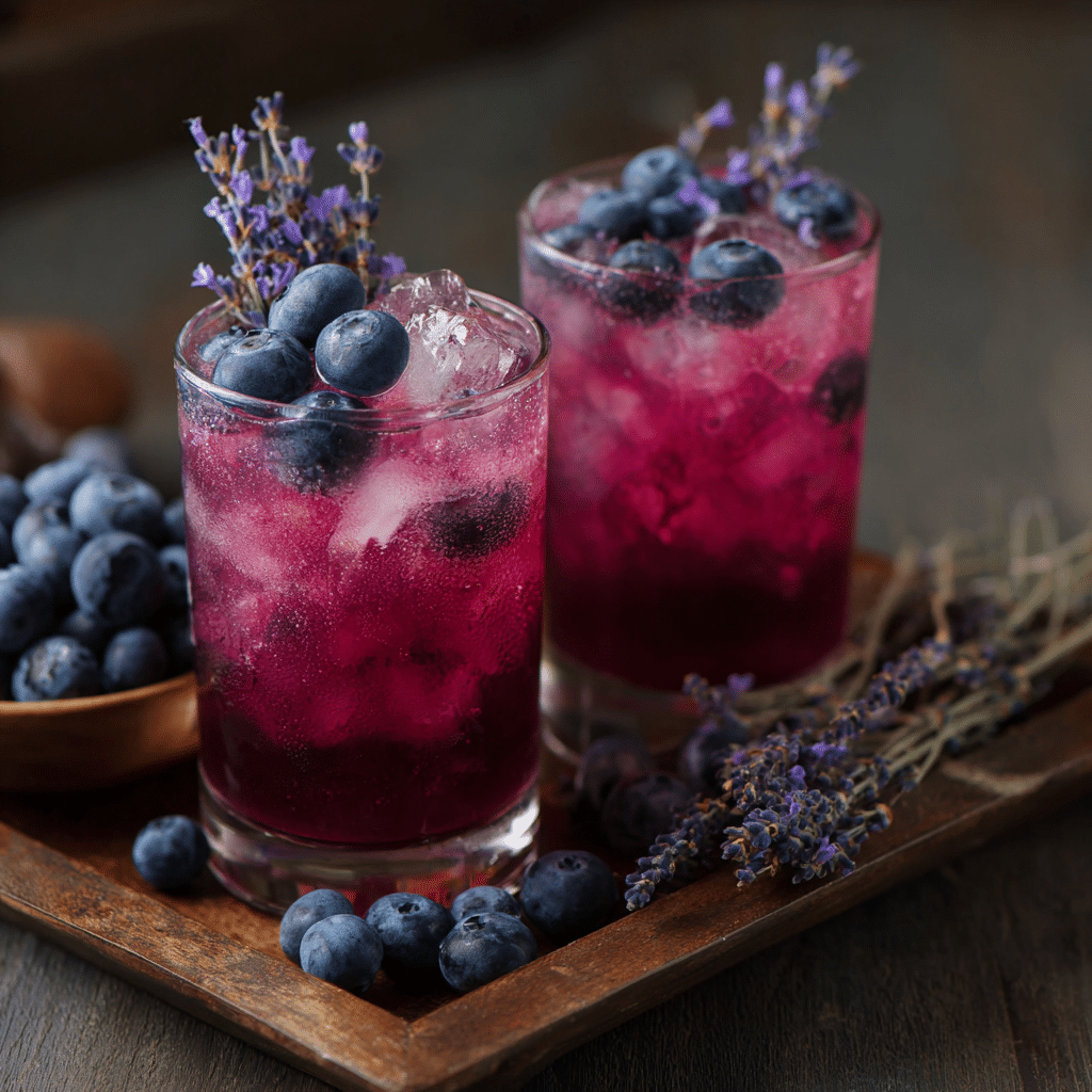 Blueberry Lavender Soda Recipe