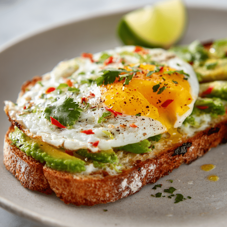 Avocado Toast with Egg Recipe
