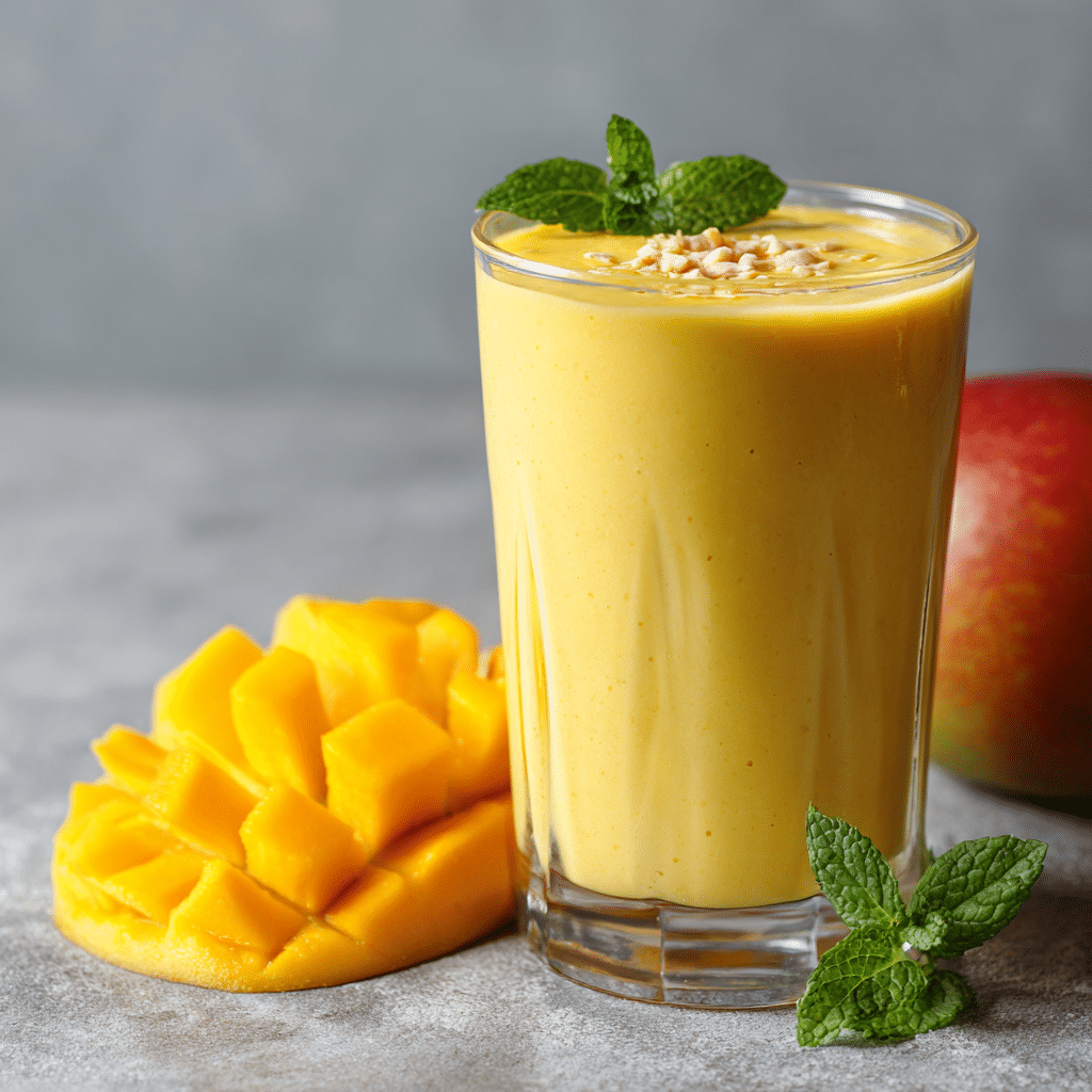 Mango Banana Smoothie Recipe - Recipe Image