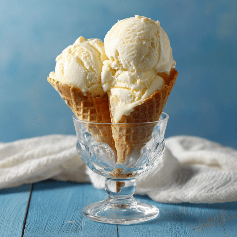 Vanilla Ice Cream Recipe
