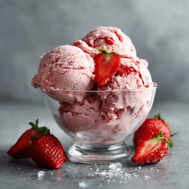 Strawberry Ice Cream Recipe