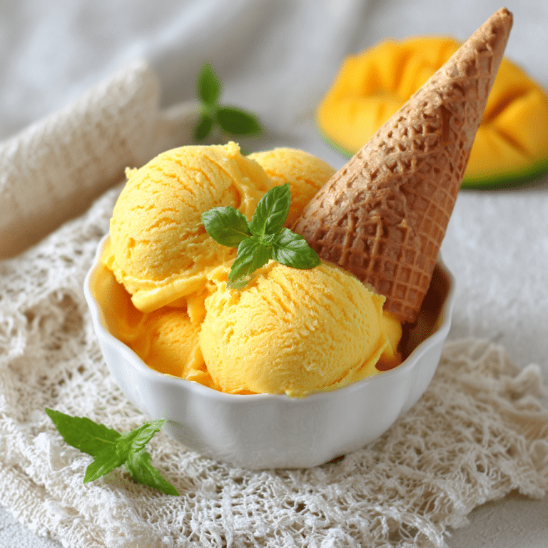 Mango Ice Cream Recipe
