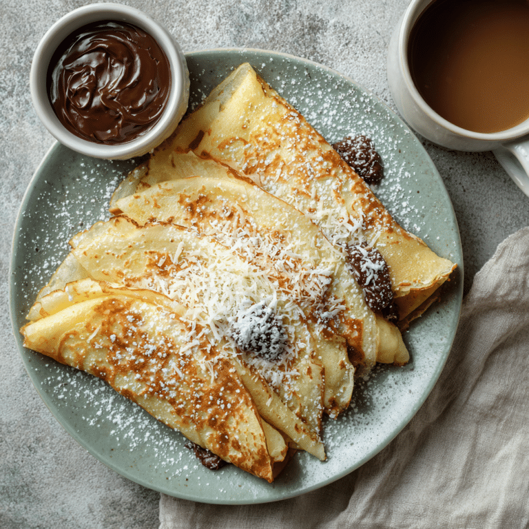 Simple Crepes Recipe