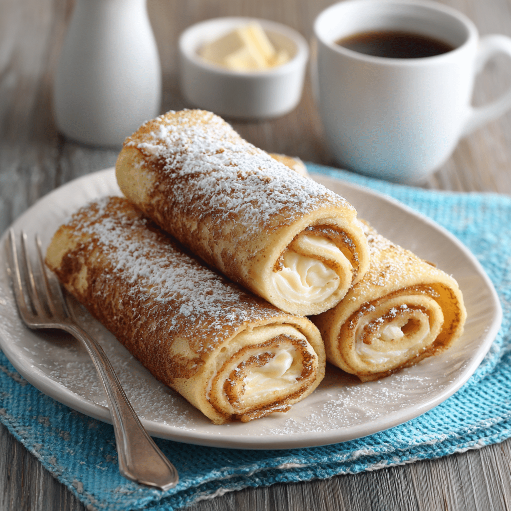 Pancake Rolls Recipe - Recipe Image