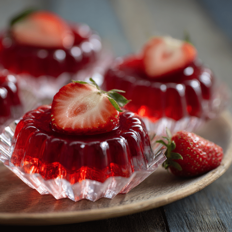Strawberry Jelly Cups Recipe