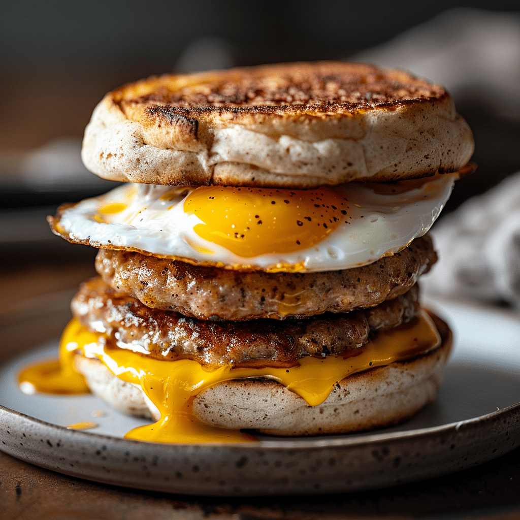 Sausage Egg Muffin Recipe
