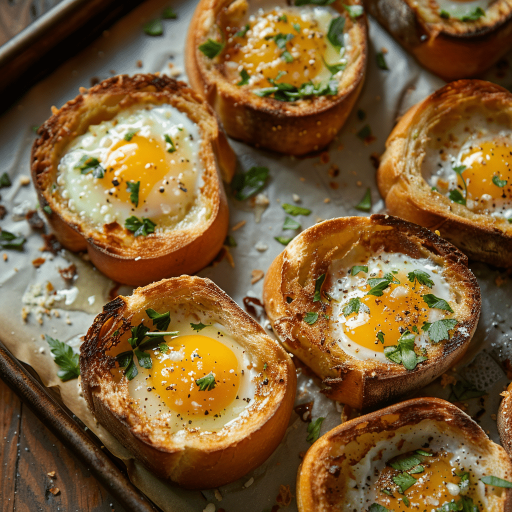 Egg Toast Cup Recipe - Recipe Image