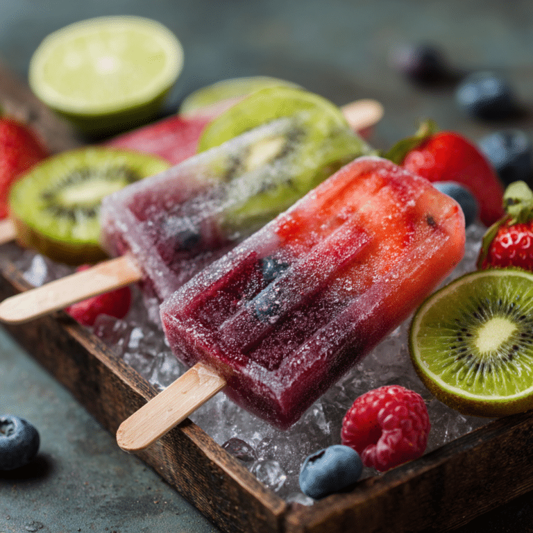 Fruit Ice Pops Recipe