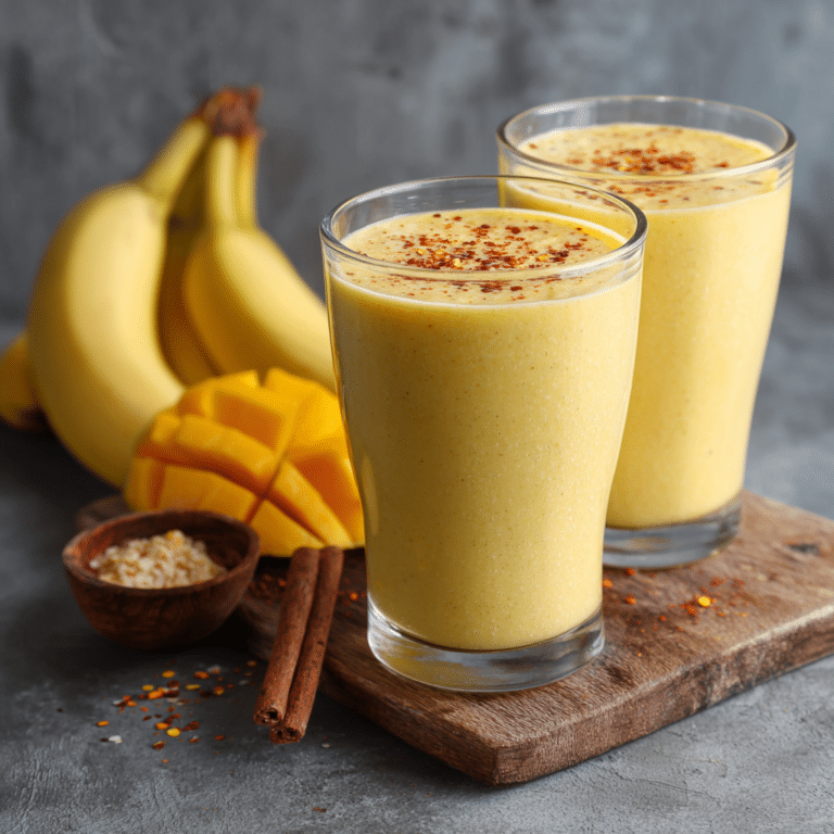 Mango Banana Smoothie Recipe