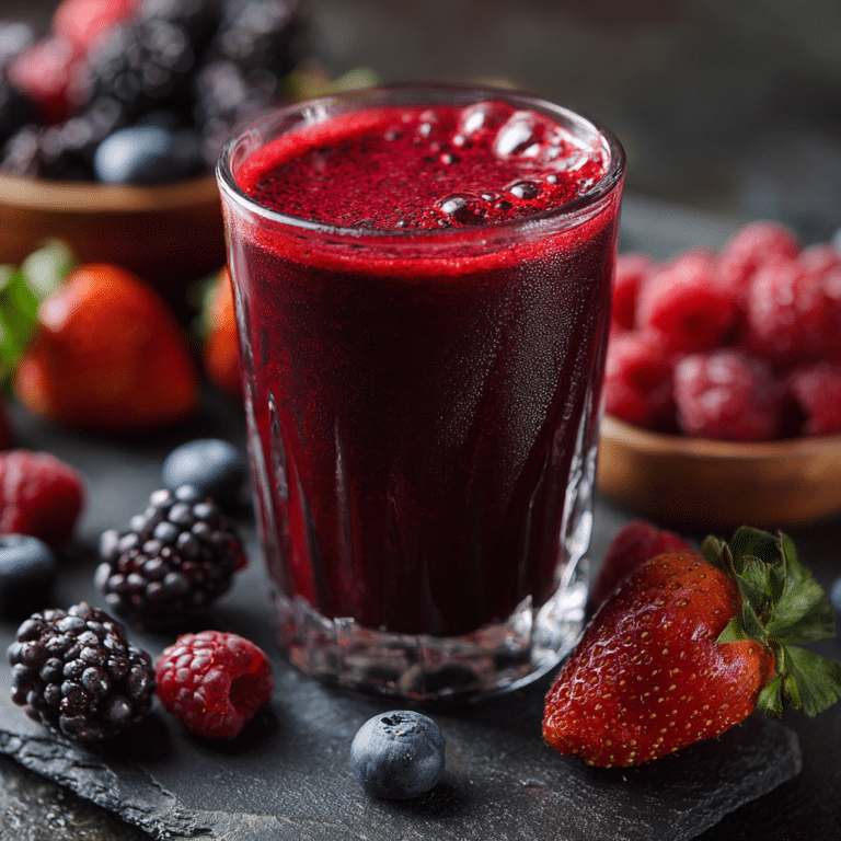 Berry Mix Juice Recipe