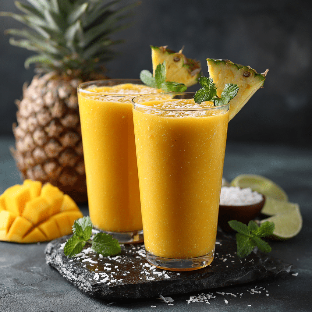 Pineapple Mango Smoothie Recipe